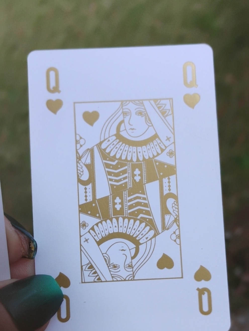 Dior queen of hearts collectors card in a magnetic case